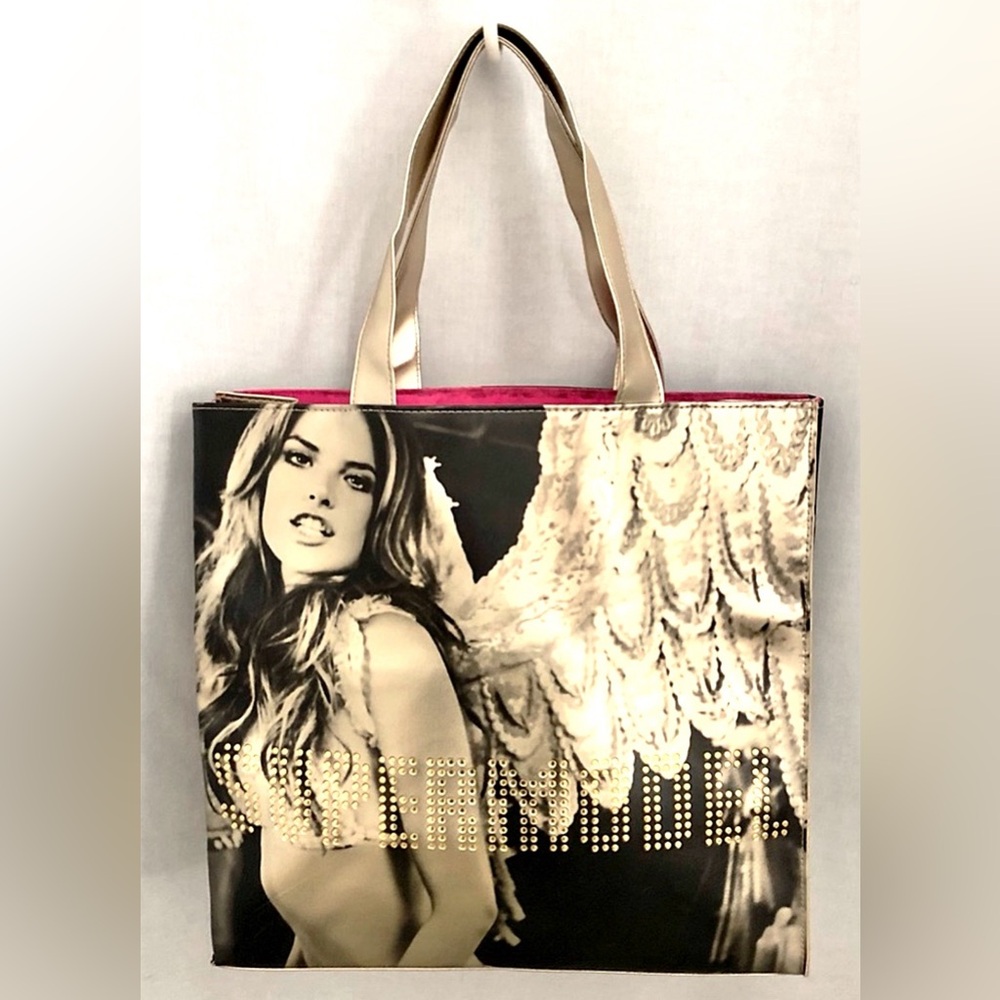 Victoria’s Secret Supermodel Tote – Alessandra Ambrosio – Gold Tone